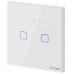 Sonoff T0EU2C-TX-EU-R2 - Wi-Fi Smart Wall Touch Button Switch 2 Way T2EU2C